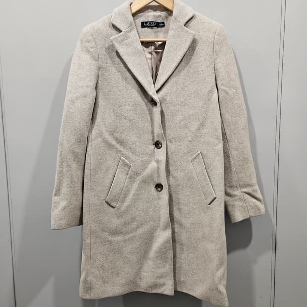 랄프로렌 로렌 여성 울 혼방 코트