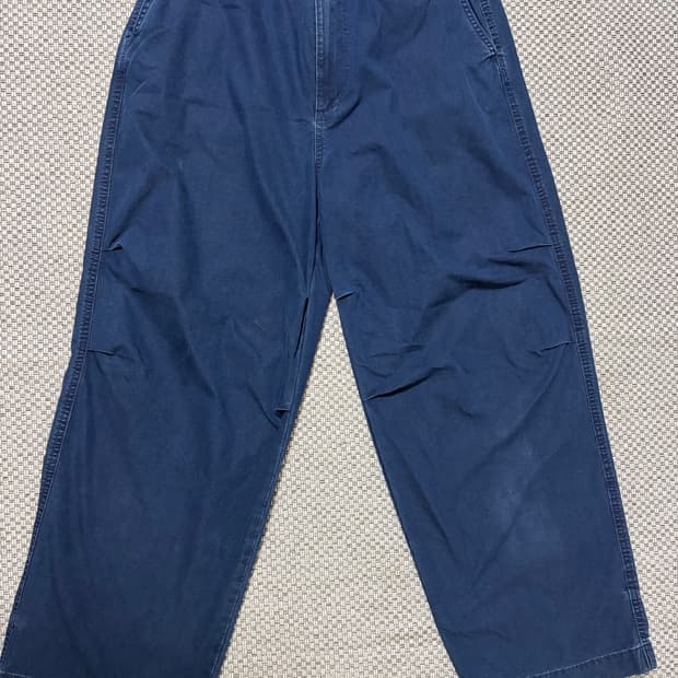 유니클로C 파라슈츠 데님 팬츠