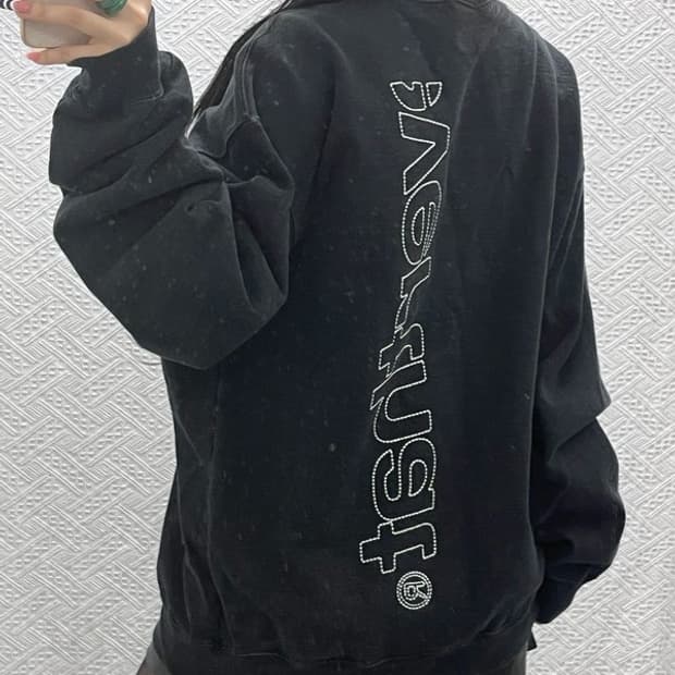 디스이즈네버댓 스트릿 펑크 스티치 빅로고 맨투맨 XL C10512