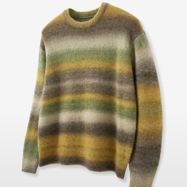 티엔지티 그라데이션 니트