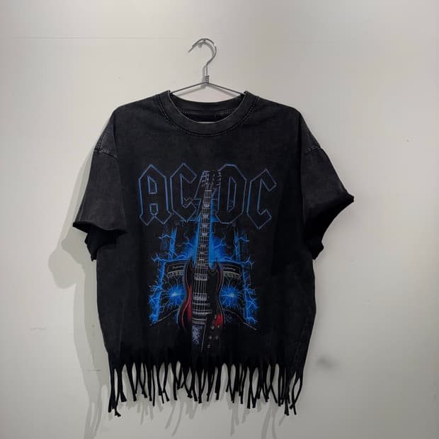 빈티지 ACDC 반팔