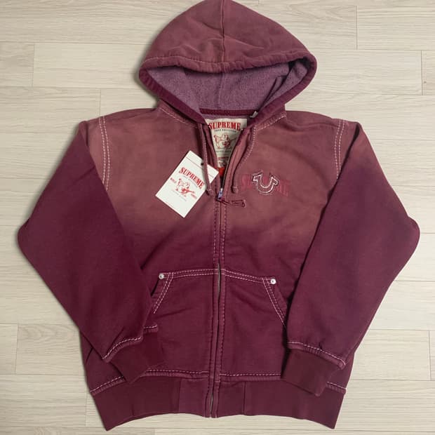 [새제품] 슈프림 X 트루 릴리젼 후드집업