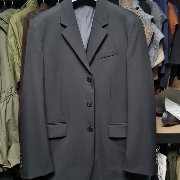 무신사스탠다드 오버사이즈  3버튼  자켓