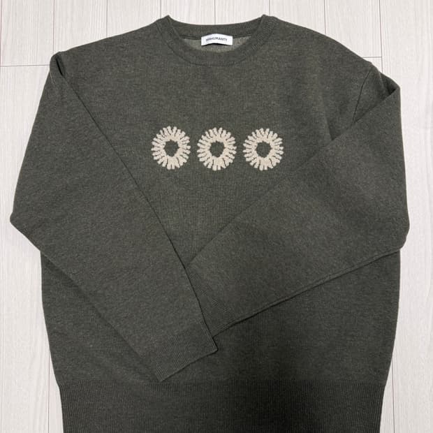 999휴머니티 니트 카키 3사이즈