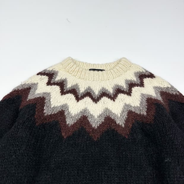 VTG 빈티지 재팬 노르딕 헤비 울니트 (L)