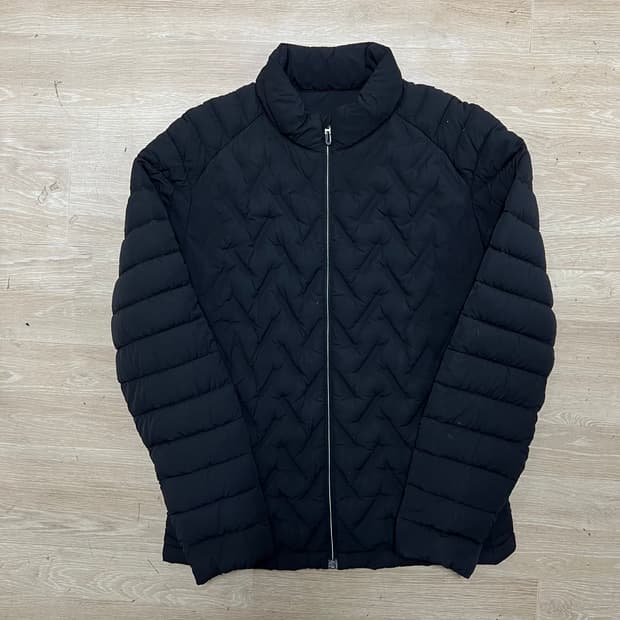 레노마 구스다운 퀼팅 경량패딩 점퍼 [블랙] L/100