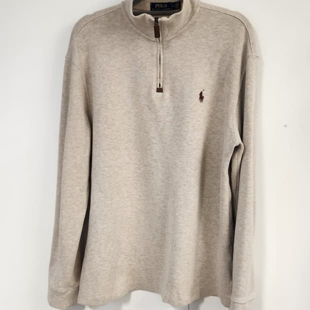 폴로랄프로렌 신형 반집업니트 M  (100추천해요)