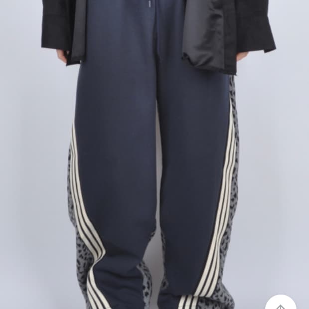 레오파드 기모팬츠