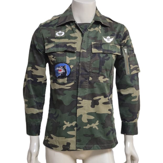 육군 구형 13공수특전여단 중기형 독사복 전투복 상의 자켓 (S)