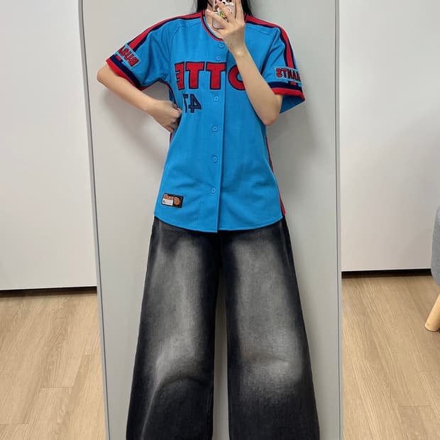 롯데 자이언츠 아디다스 강민호 싸인 올드 반팔 유니폼