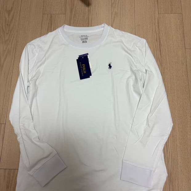 폴로 롱슬리브 화이트 L