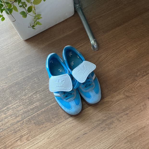 아디다스 삼바 LT 세미블루 버스트클라우드