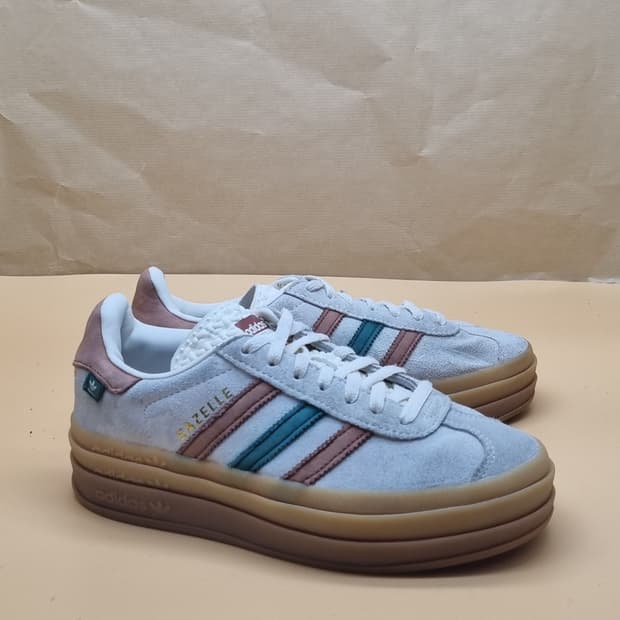 아디다스 가젤 골드 스니커즈225.