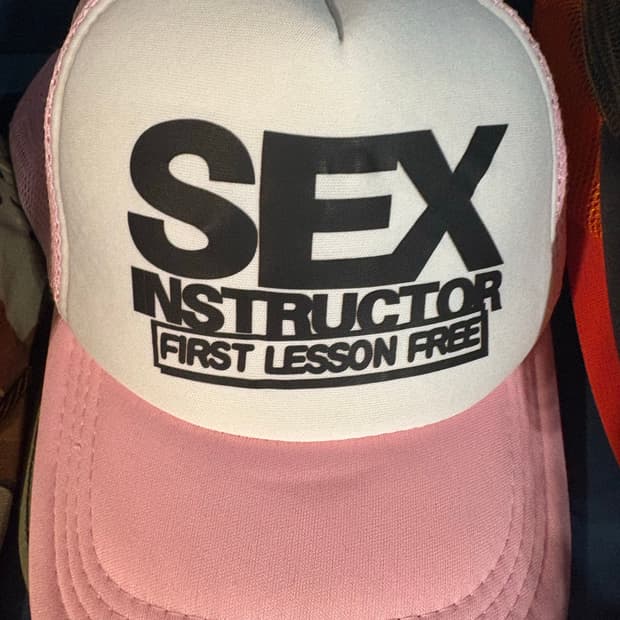 빈티지 SEX 모자