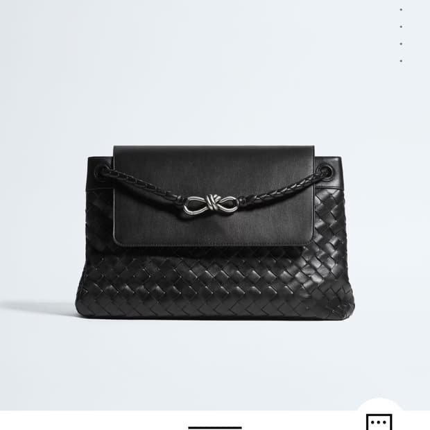 보테가베네타 안디아모 메신저백 블랙 M
