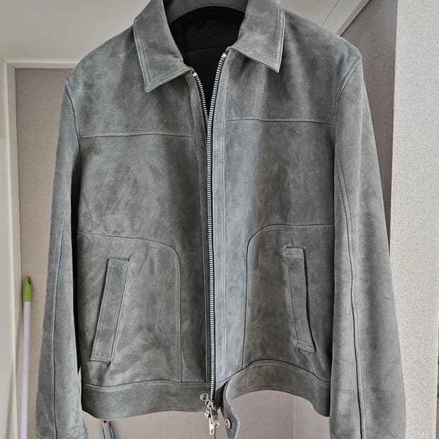 [46] 느와르라르메스 스웨이드 자켓 그레이