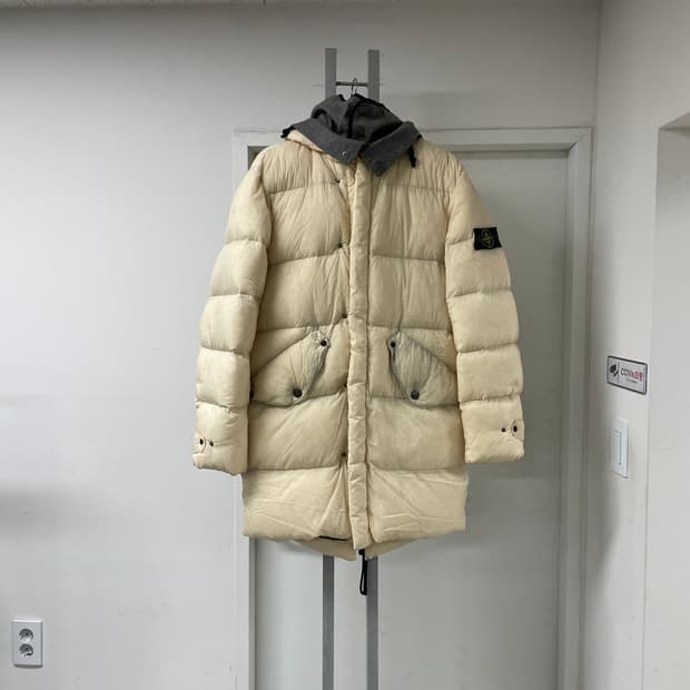 스톤아일랜드 롱 패딩 L