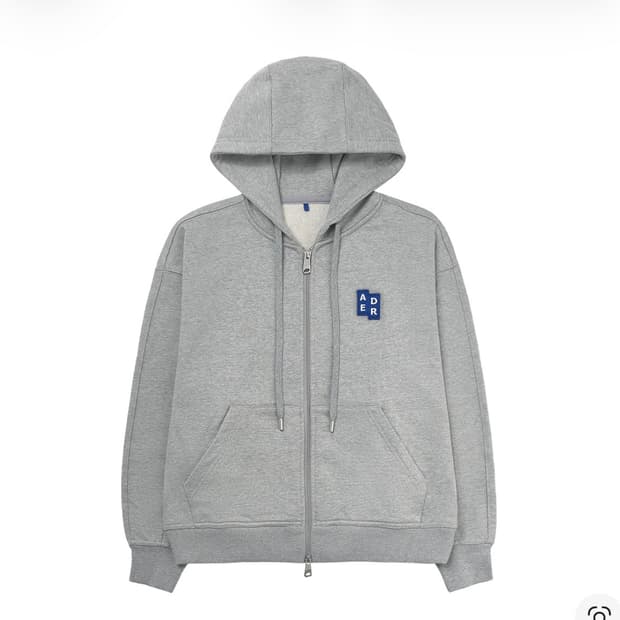 아더에러 시그니피컨트 TRS/BL 태그 후드 집업 02 그레이 L