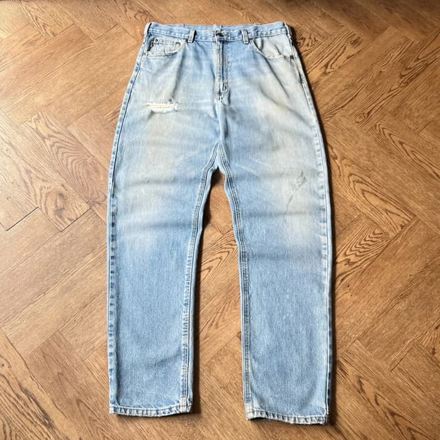 [36]칼하트 USA 빈티지 워싱 워크 데님 팬츠