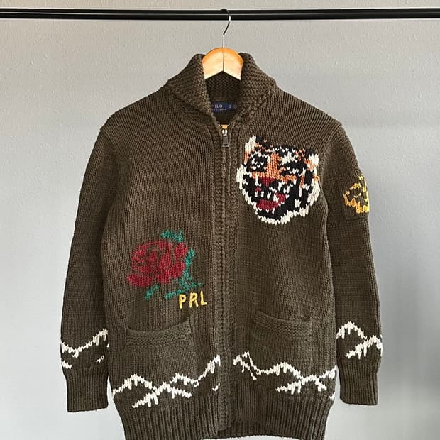[XS]폴로 랄프로렌 타이거 코위찬 니트 가디건
