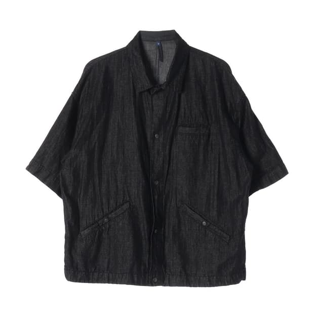 EEC 코튼 린넨 하프 셔츠 자켓 M