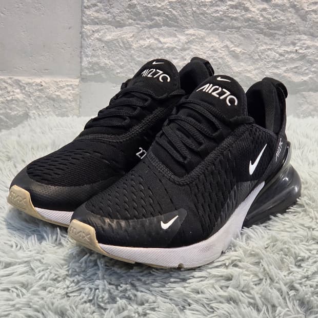 3a-22:나이키 에어맥스 270 블랙 (230mm)