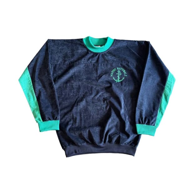 90s 프렌치 해군 스웻셔츠