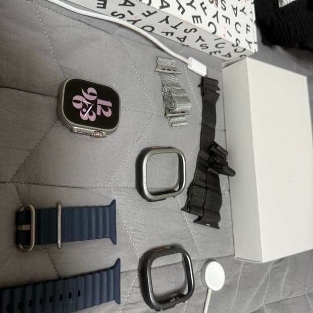 애플워치 울트라2 +케이스티파이 스트랩 케이스