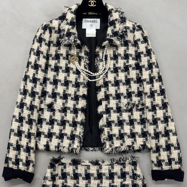 샤넬 트웨드 셋업