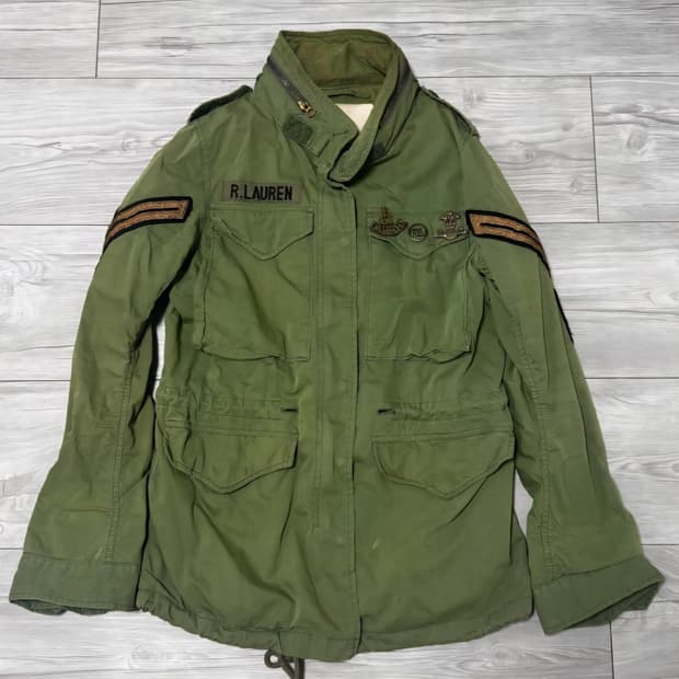 R.Lauren 야상 자켓 카키색 M65 스타일
