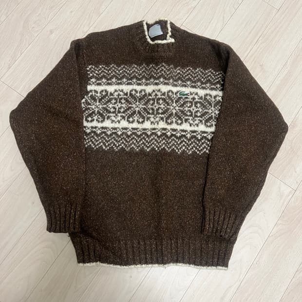 라코스테 빈티지 니트