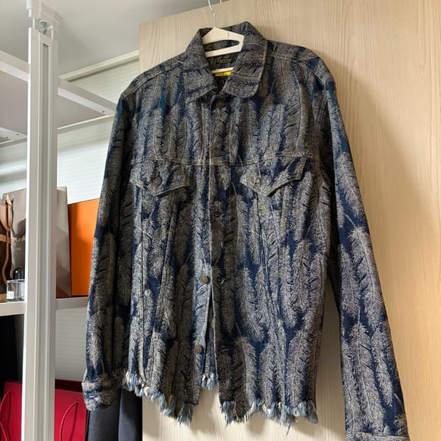 캐피탈 페더 자켓 인디고 L(3)