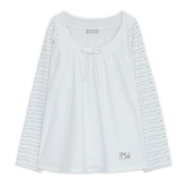 허그유어스킨 Draw-string long sleeves