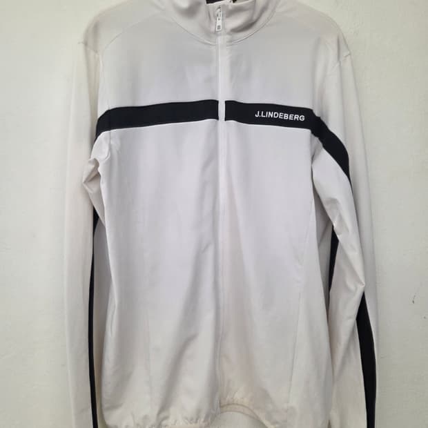 제이린드버그 화이트 골프 자켓 L