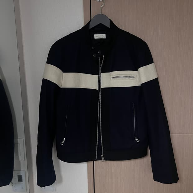 드리스반노튼 울 라이더 자켓