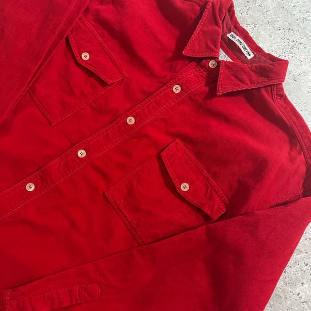 90s WILLPIPS 코듀로이 셔츠 009