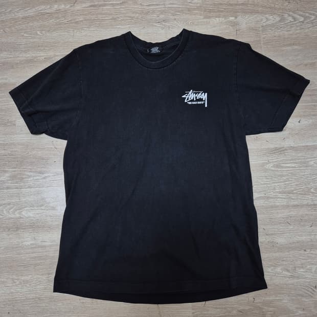 스투시 카네이션 빅로고 반팔티셔츠 L(100)