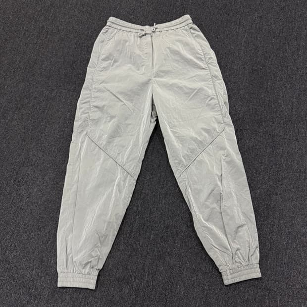 Juunj 준지 나일론 실버 조거 팬츠