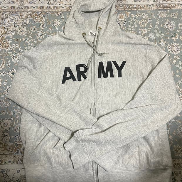 Us army pfu 후드집업 L