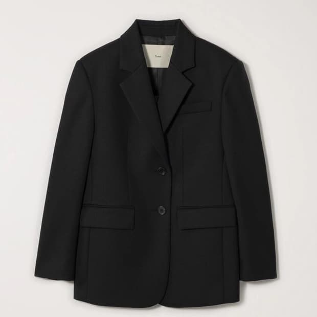 던스트 에센셜 2버튼 블레이저 블랙M