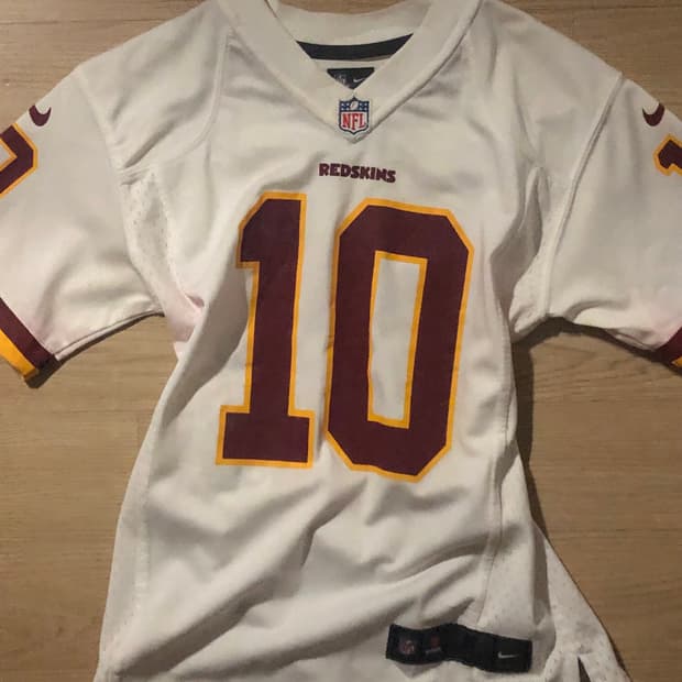 나이키 NFL 레드스킨스 유니폼 반팔져지 빈티지 