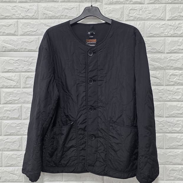 택포_ 20s 커버낫 퀼팅 자켓 블랙 XL