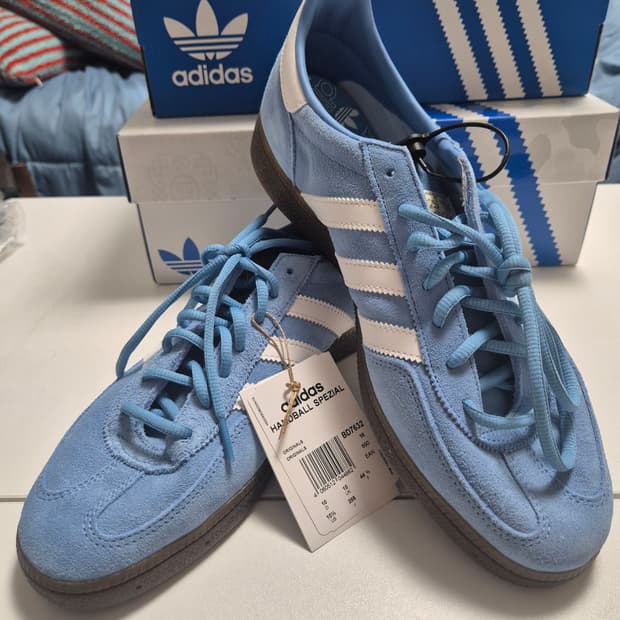 아디다스 스페지알 핸드볼 라이트블루 285