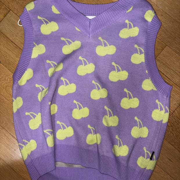 키르시 니트 조끼 베스트