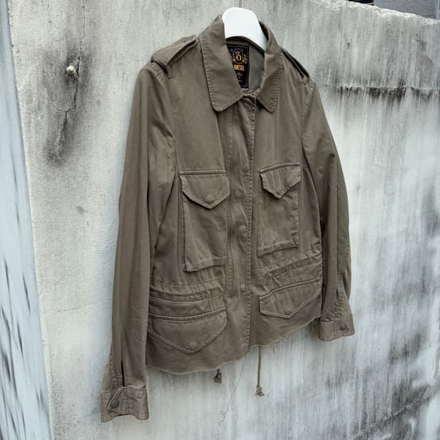 디젤 밀리터리 필드 자켓