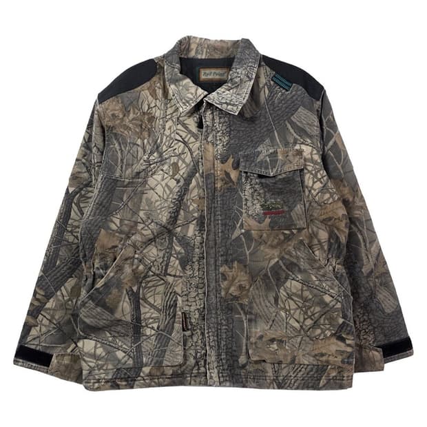 레드포인트 빈티지 카모플라쥬 워크 자켓 L