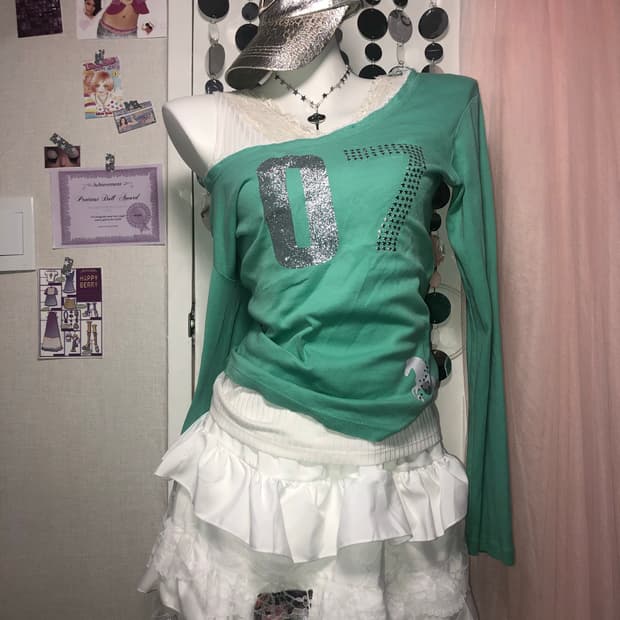 gap green silver 07 top