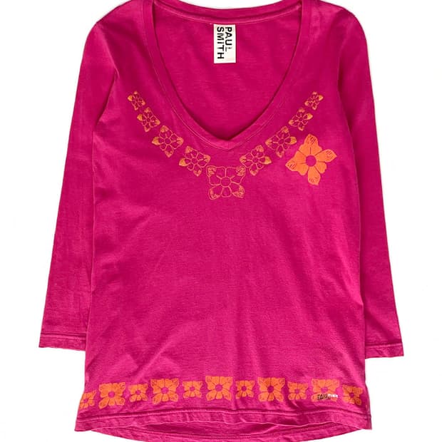 Paul Smith 플라워 패턴 티셔츠