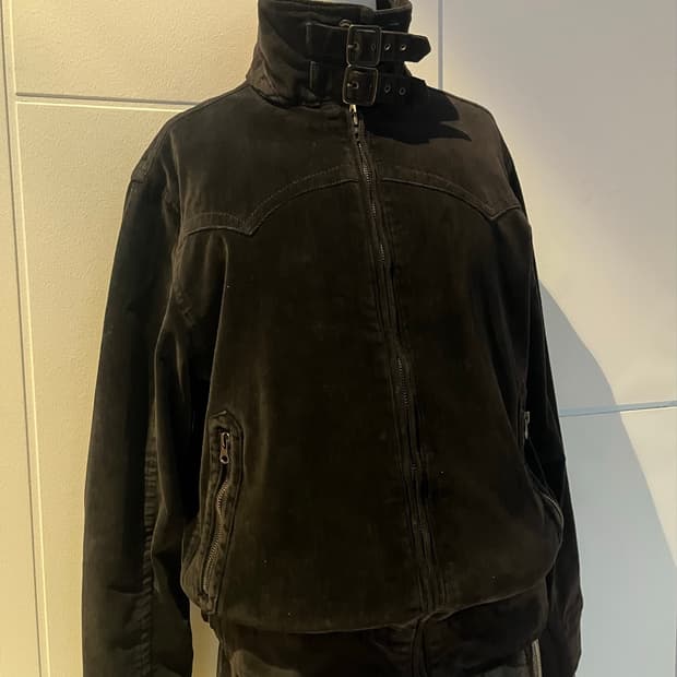 Homme bold 하이넥 웨스턴 블루종 