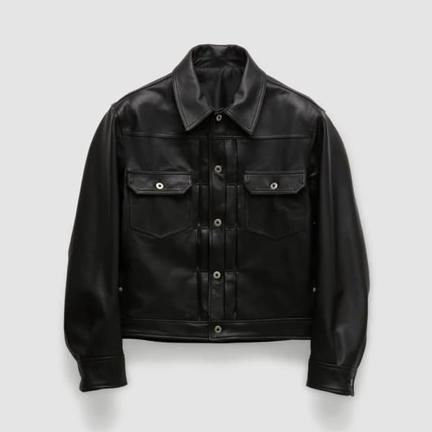 쿠어 고트스킨 포켓 트러커 자켓 판매